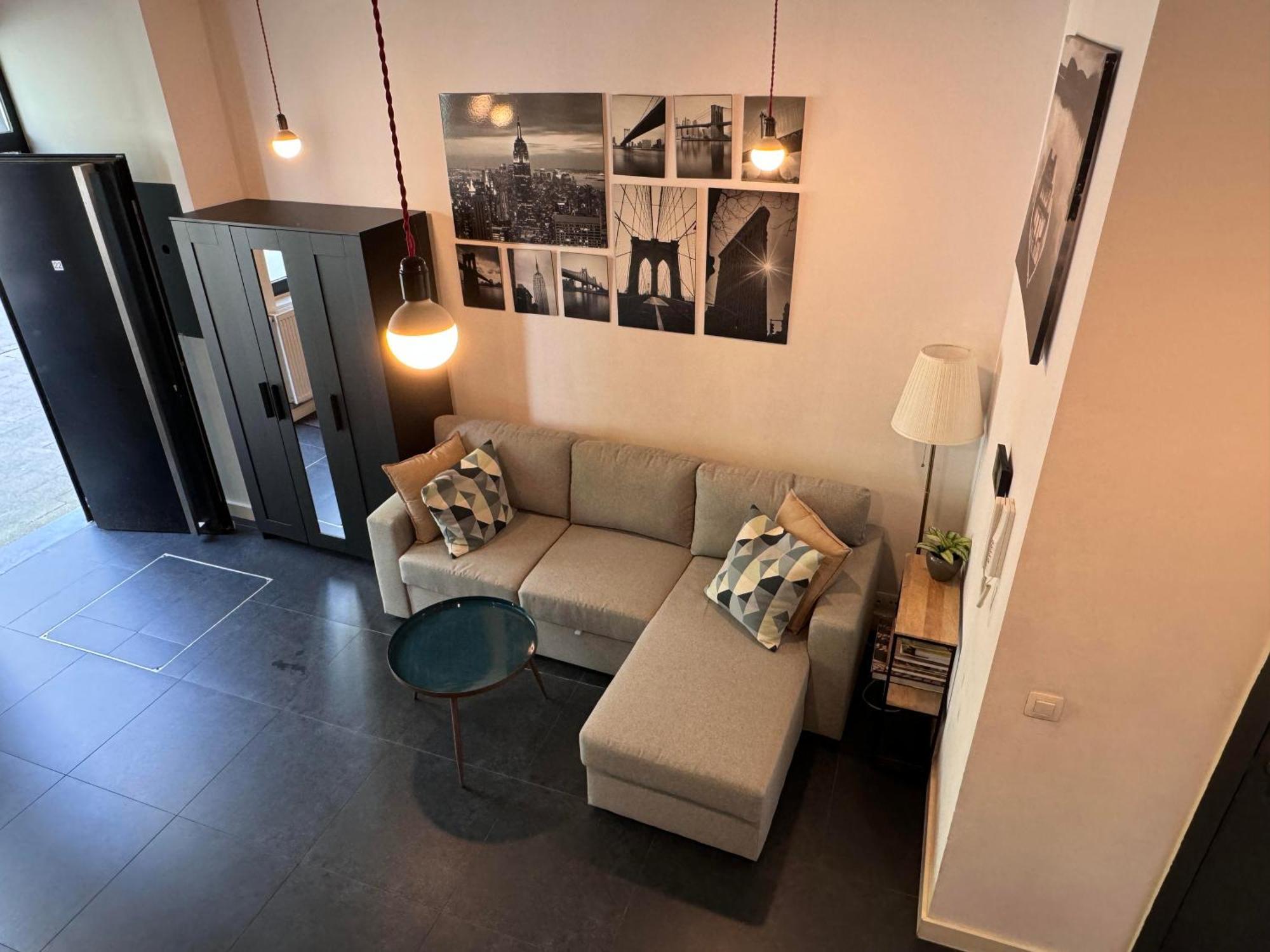 Modern Cozy Studio With Backyard Антверпен Экстерьер фото