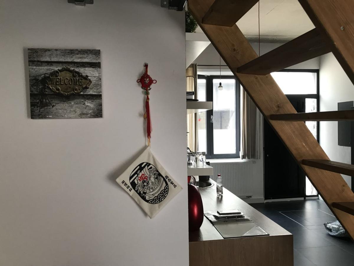 Modern Cozy Studio With Backyard Антверпен Экстерьер фото